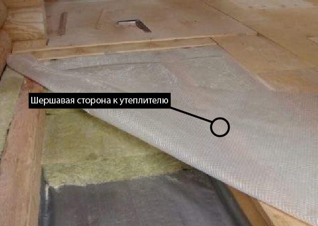 Какой стороной класть пароизоляцию к утеплителю: на пол, перекрытия, крышу и стены