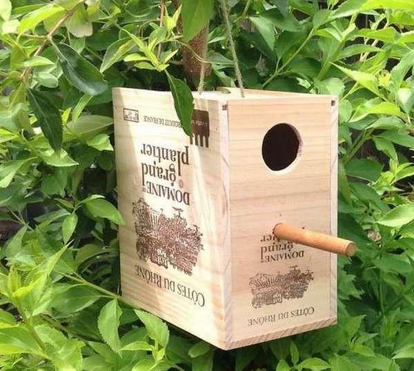 Как сделать скворечник своими руками из дерева и подручных материалов