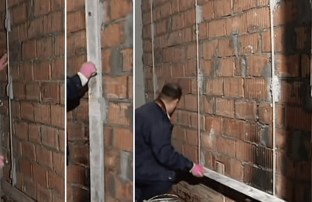 (выставить, маяки, штукатурку) Как выставить маяки под штукатурку