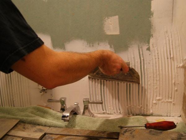 (укладка, плитки, ванной, своими) Укладка плитки в ванной своими руками