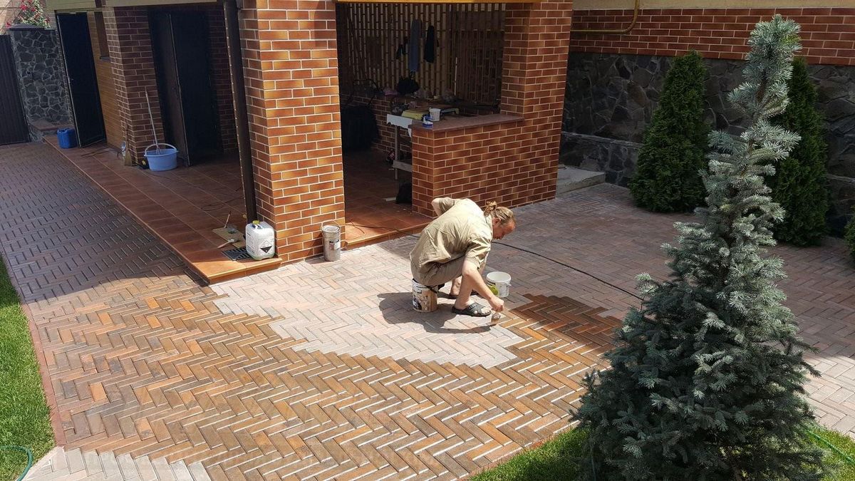 (укладка, тротуарной, плитки, своими, руками) Укладка тротуарной плитки своими руками - пошаговая инструкция