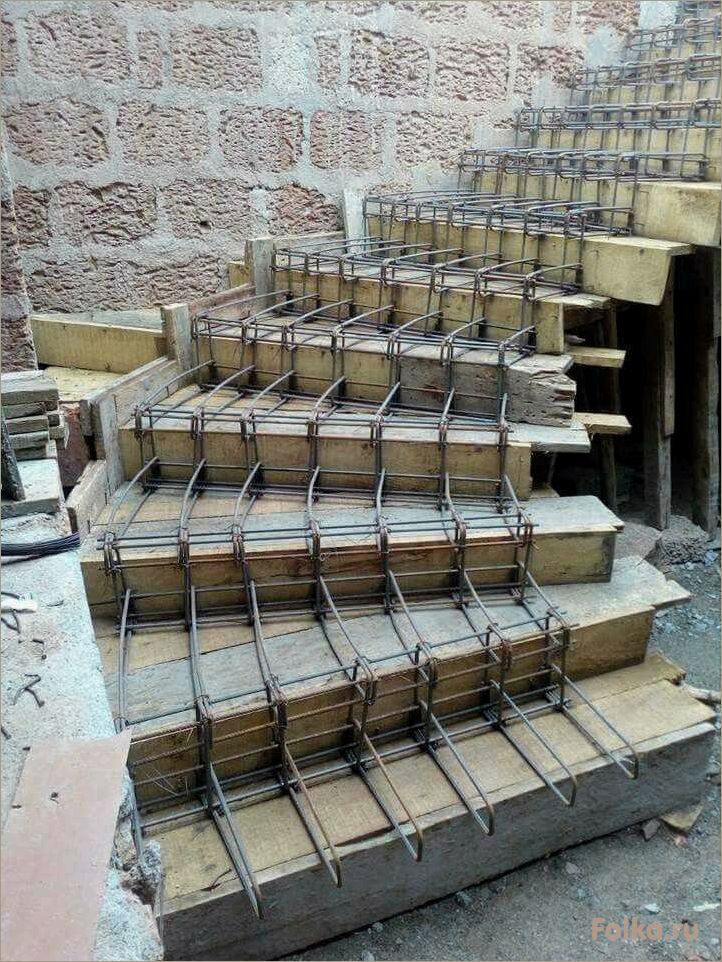 Изготовление монолитной лестницы из бетона самостоятельно