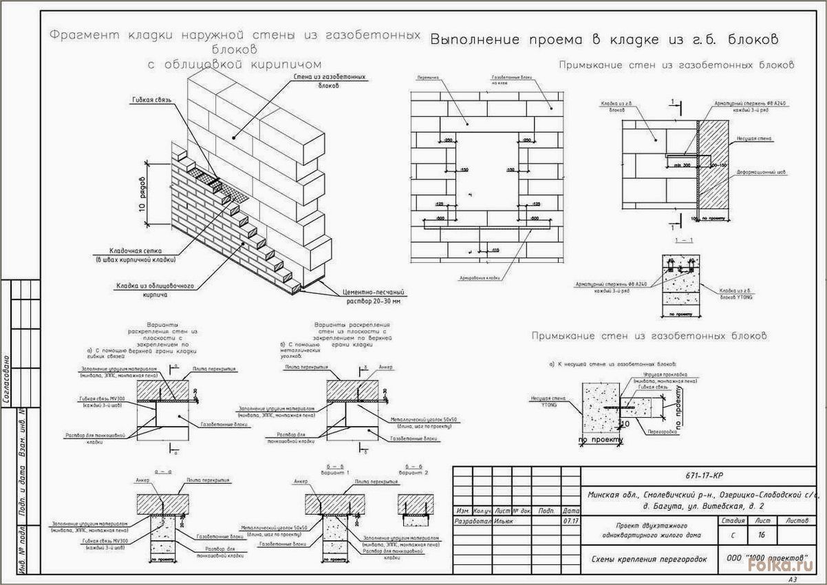 Методы и техники укрепления кирпичных стен с использованием современных технологий.