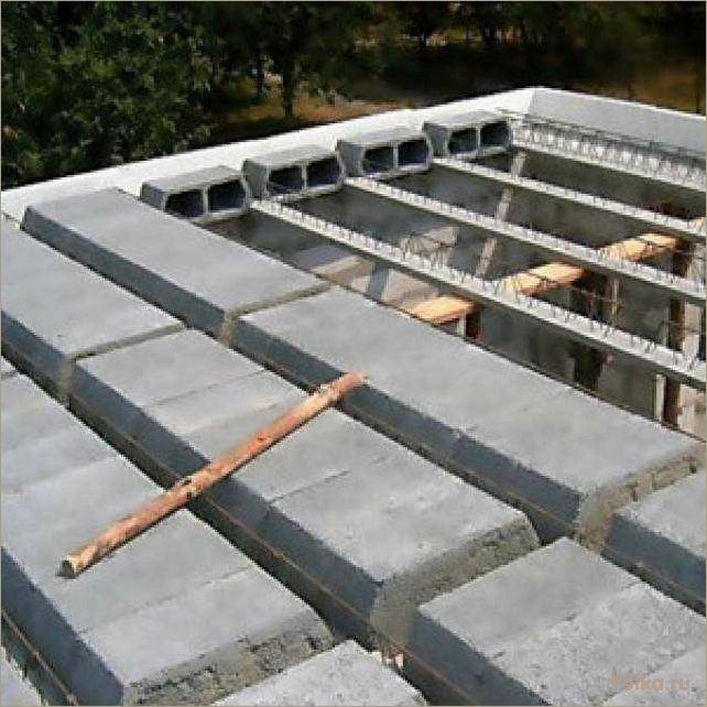 Какие перекрытия лучше выбрать для дома из газобетона