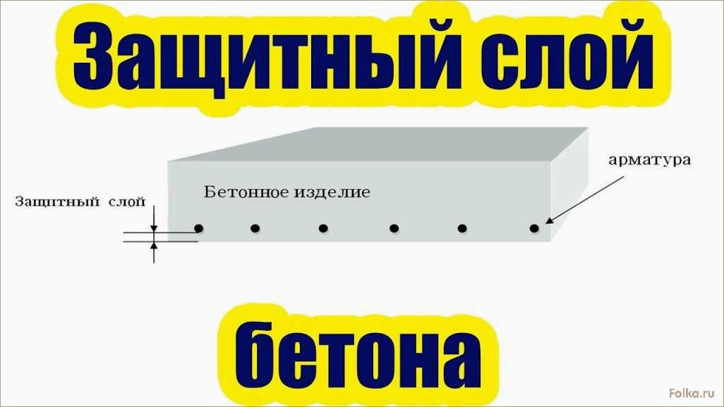 Обеспечение защитного слоя бетона для арматуры