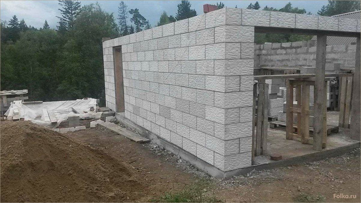 Строительство гаража из газобетона самостоятельно