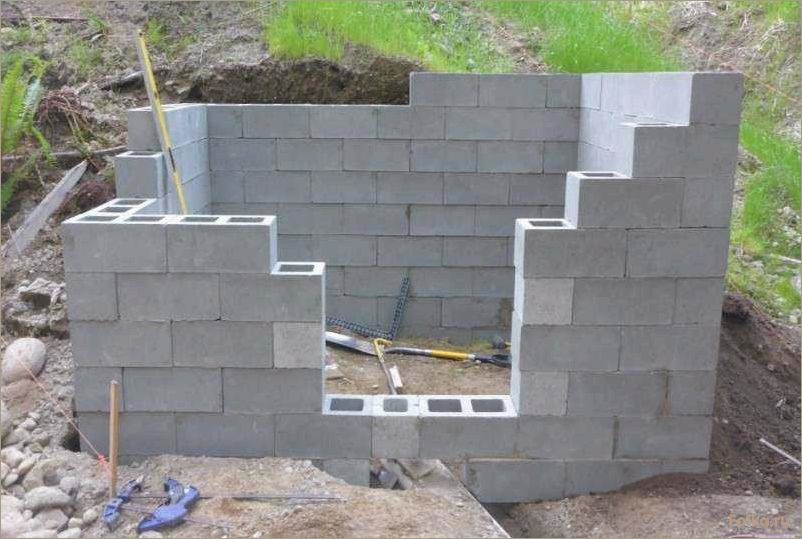 Строительство дома из шлакоблока самостоятельно