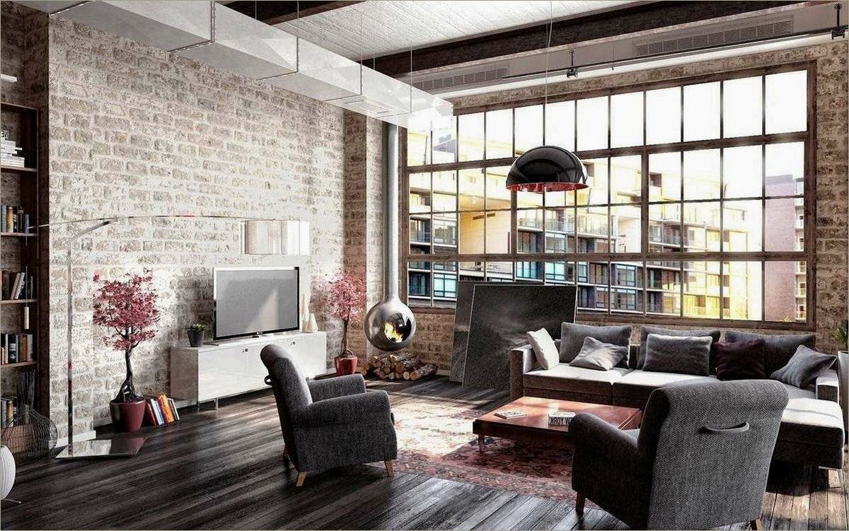 Интерьер в стиле лофт — основные черты, идеи дизайна, характерные элементы и советы по созданию уютного пространства